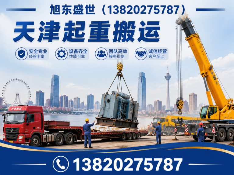 河北区设备吊装展示图